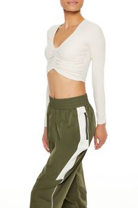 BIRCH Active Ruched Crop Top, image 4