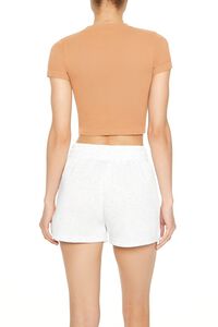 CAMEL Seamless Cropped Tee, image 3