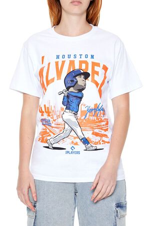 WHITE/MULTI Yordan Alvarez Houston Graphic Tee, image 1