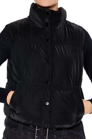 SAGE Quilted Puffer Vest, image 3
