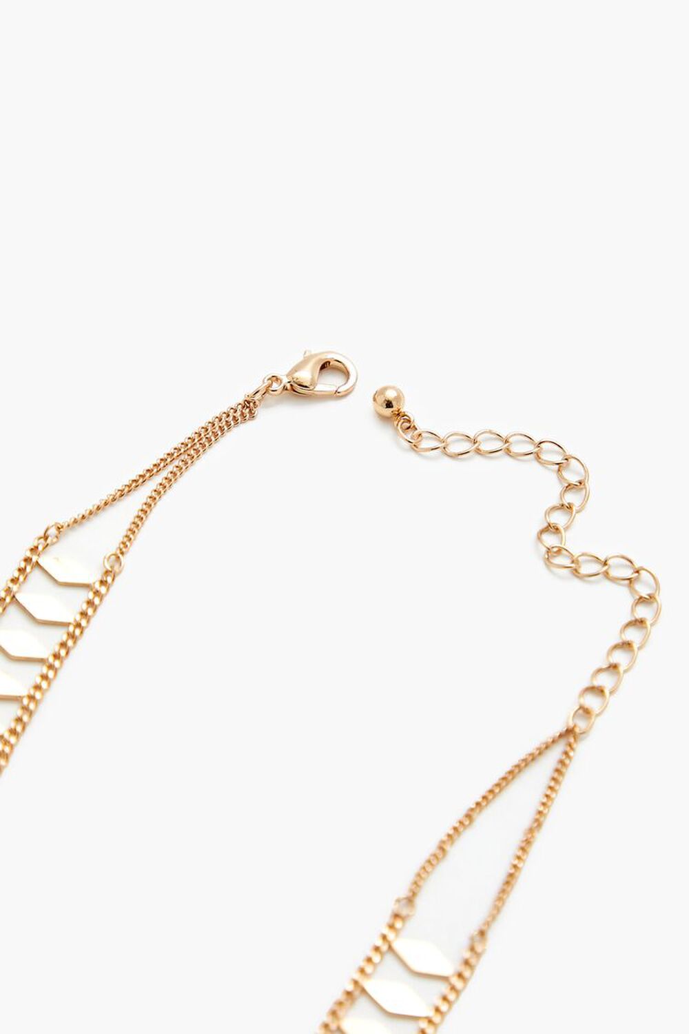 GOLD Tiered Diamond Choker Necklace, image 3