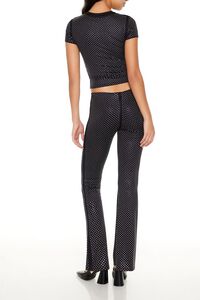 BLACK Contour Sculpt Rhinestone Pants, image 4