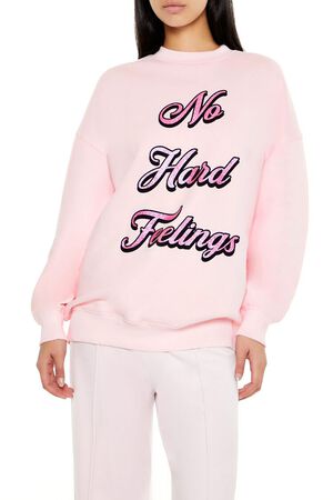 PINK/MULTI Glitter No Hard Feelings Pullover, image 1