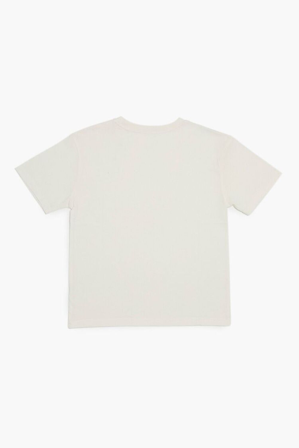 WHITE Kids Short-Sleeve Crew Tee (Girls + Boys), image 2