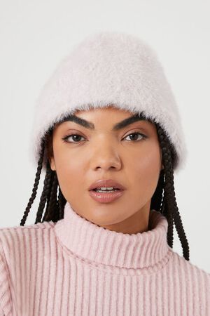 LILAC Faux Fur Bucket Hat, image 2